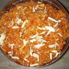 Gajar ka halwa A picture of Gajar ka halwa.