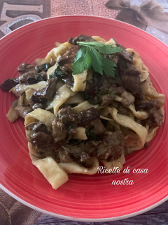 Foto di Fettuccine casarecce con Funghi Porcini