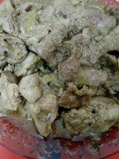 صورة لوصفة يخنة كبد وقوانص دجاج 😍😍😋
