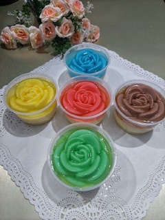 Foto resep Puding Susu Mawar