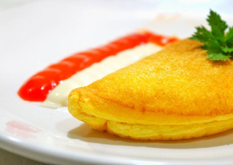 Fluffy Omelette || Lembut banget