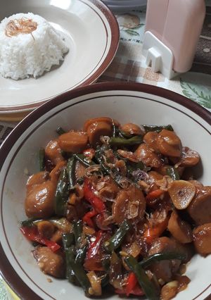 Foto resep Oseng bakso mercon