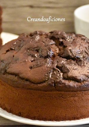 Una foto de Bizcocho de chocolate y calabaza