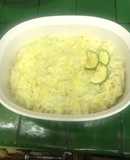 Coditos en crema de calabacitas