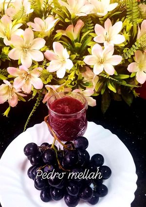 صورة لوصفة عصير العنب