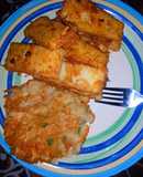Golden yam and egg