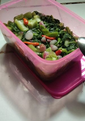 Foto resep Sawi asin