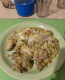 Comida de bodegón 😄 Arroz con menudos 🍗🍗