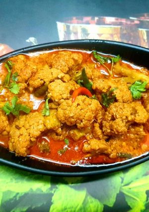 A picture of Cauliflower Korma.