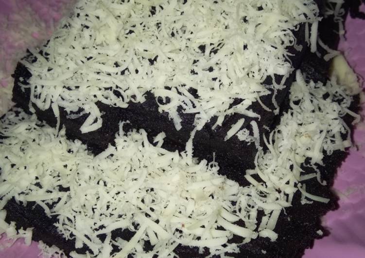 Brownies Oreo topping keju, resep simpel No Mixer dan Oven