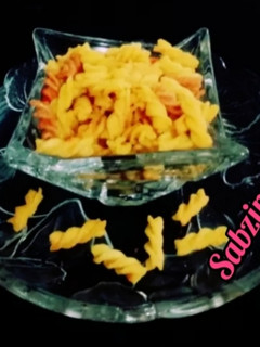 عکسی از دستور چیپس پاستا