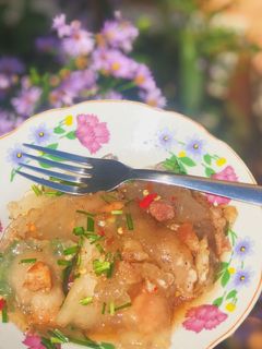 Hình của món Bánh bột lọc trần.
