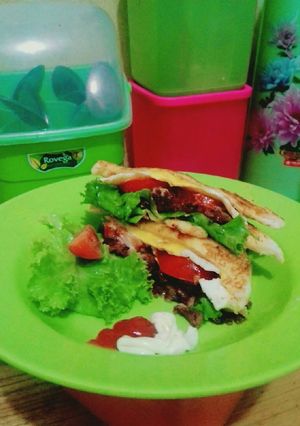 Foto resep Sandwich cornedbeef special with egg 🍞🍳🍖