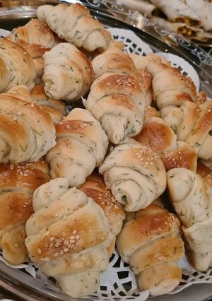 صورة لوصفة فطاير بالشبت