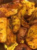 Papas paprika al horno