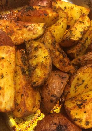 Una foto de Papas paprika al horno