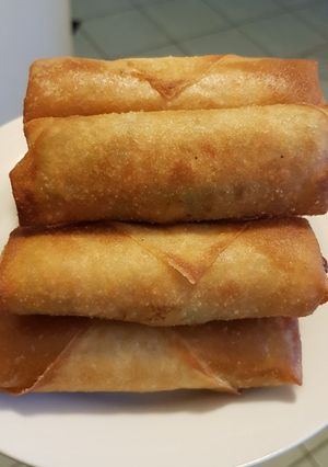 صورة لوصفة سبرنغ رول الافوكادو