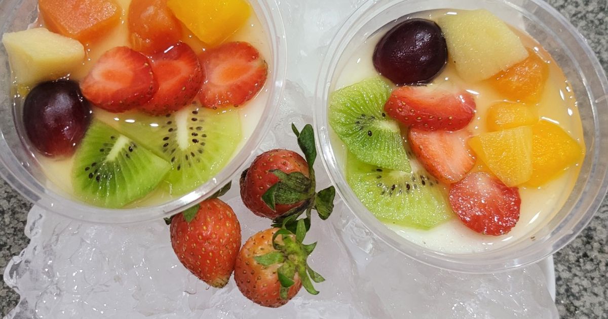 Puding Sutra Koktail Enaak