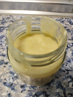Una foto de Nocilla blanca saludable