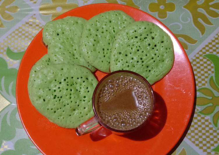 Langkah Mudah untuk Menyiapkan Roti serabi kuah kinca yang Enak