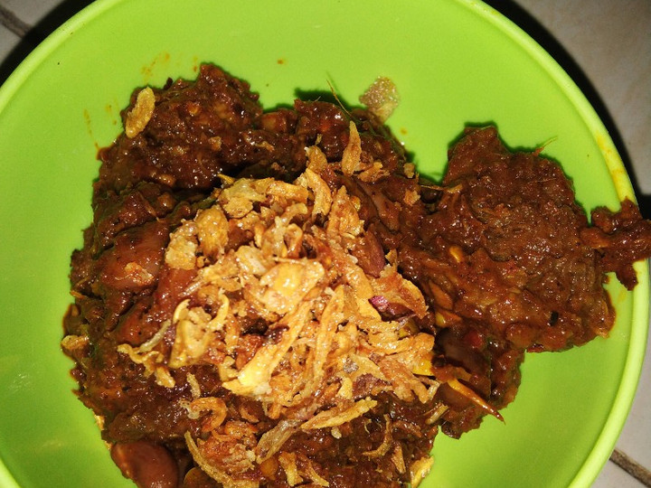 Cara Gampang Membuat Rendang Daging Sapi Pedas Anti Gagal