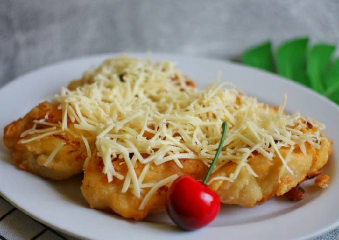 Ternyata begini lho! Resep membuat Pisang Goreng Thailand Keju  nagih banget