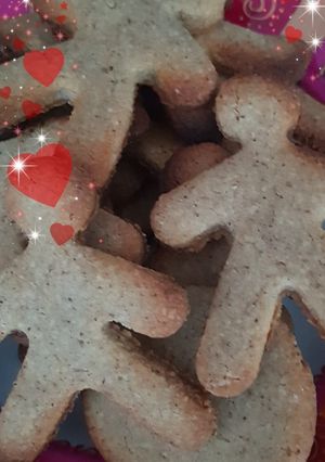 Une photo de Sable de noel sans gluten et vegan