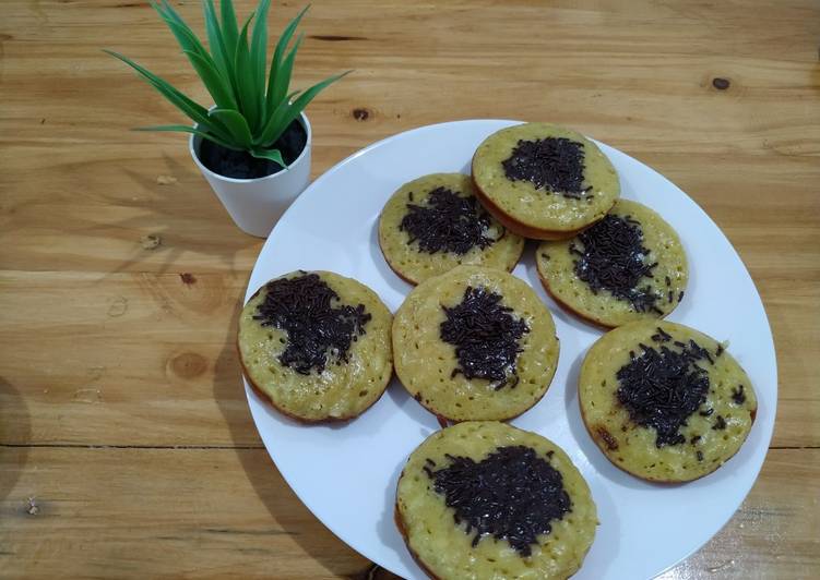 Resep Kue Cubit Pisang Anti Gagal