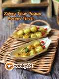 Satey Telur Puyuh Kunyit Terasi