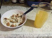 Una foto de cereales muesli