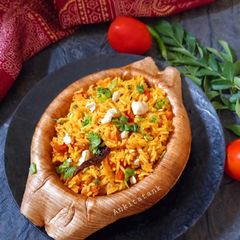 A picture of Tomato rice.