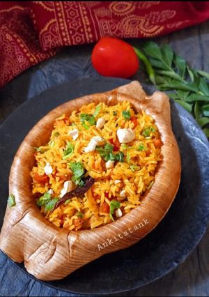 A picture of Tomato rice.