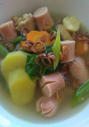 Foto resep Sop Sosis