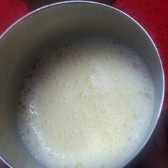 Kesar milk A picture of Kesar milk.