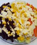 Ensalada multicolor de verano