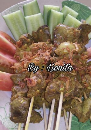 Foto resep Sate Ungkep Kuning Ati Ampela DEBM