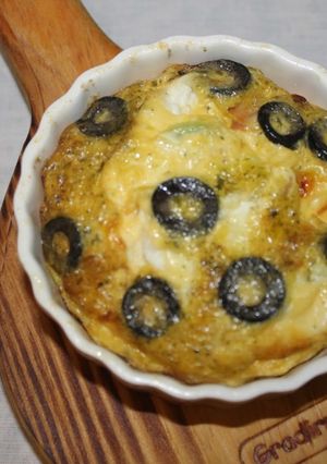 Foto de Mini quiche de bacon e alho francês
