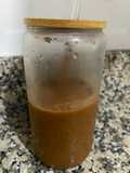 Batido de fresa y frutos secos