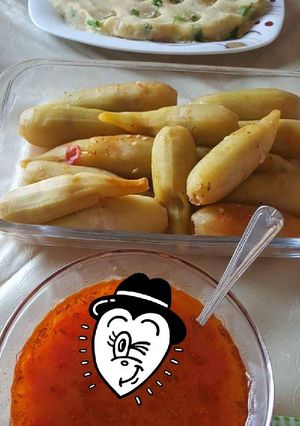 صورة لوصفة قرع محشي