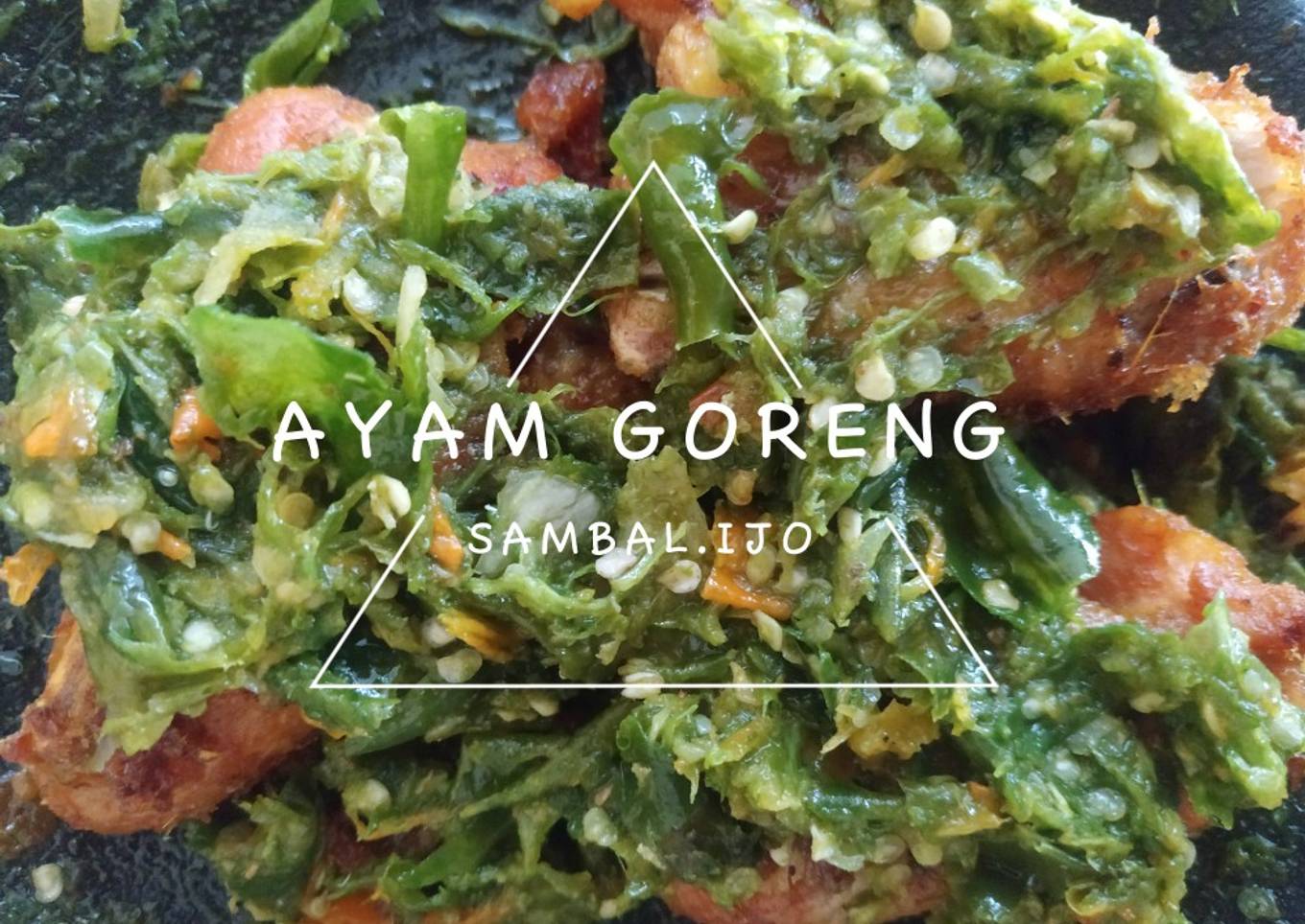 Ayam goreng sambel ijo