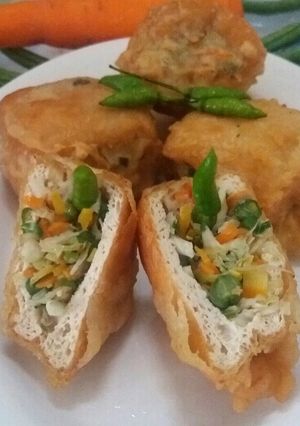 Foto resep Tahu Isi Sayuran (Tanpa Menumis Isi)