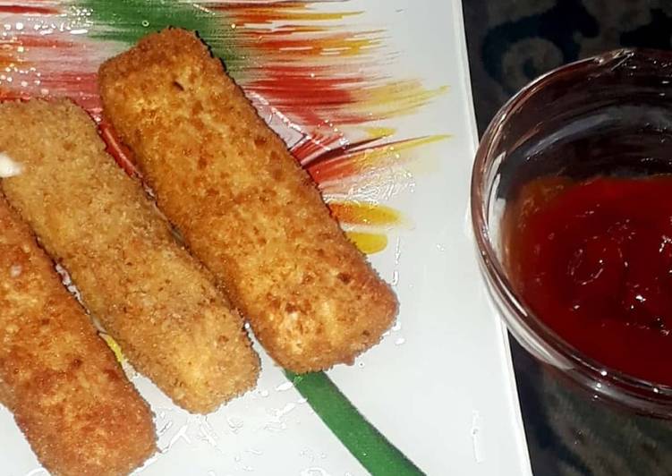 Easiest Way to Prepare Super Quick Homemade Mozzarella cheese sticks