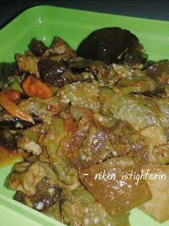 Foto resep Tumis terong cecek