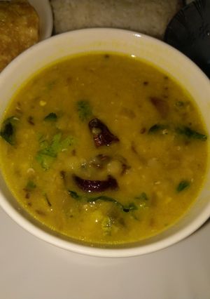 A picture of Dal tadka.