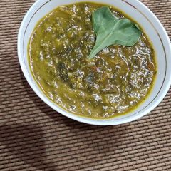 A picture of Sindhi Sai Bhaji (Dal Palak).