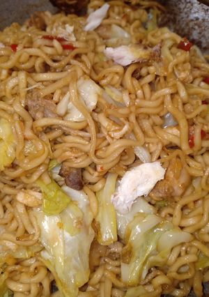 Foto resep Mie goreng pedas manis endolita