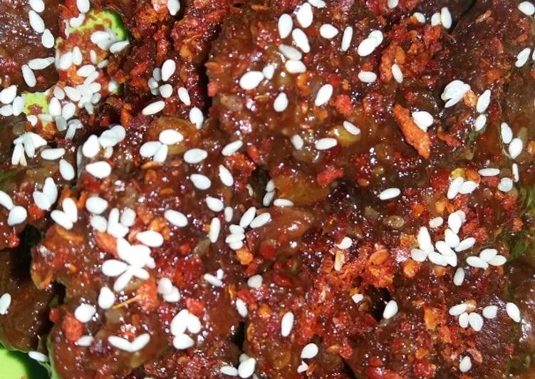 Spicy korean bulgogi