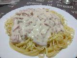 Tallarines carbonara