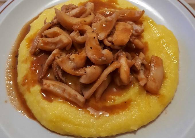 Ricetta di Perfetto Polenta con le seppie &amp;#34;a modo mio&amp;#34;