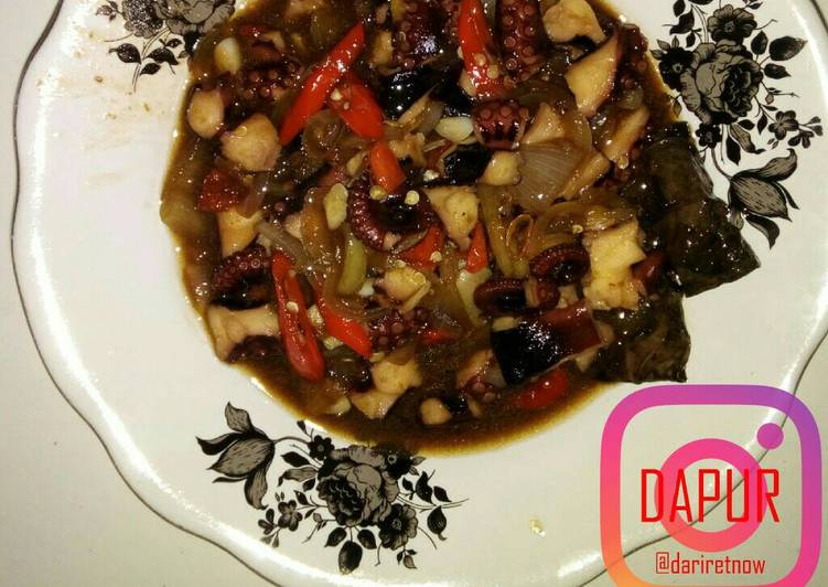 Resep Gurita saus teriyaki, Lezat